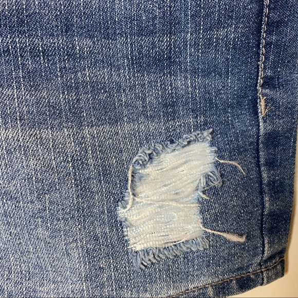 NWT SQUEEZE Denim Jean Shortalls Girls' Size 7 - Picture 5 of 8